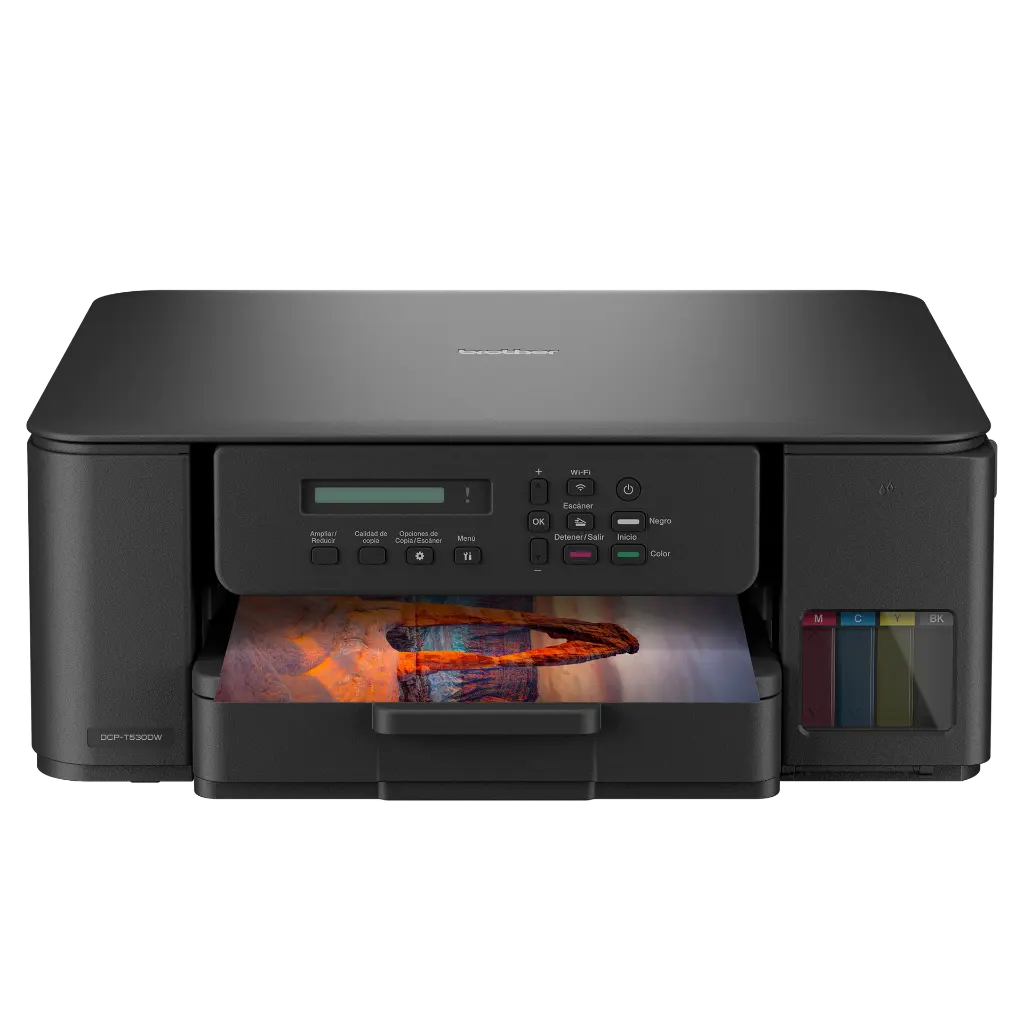 DCP-T530DW-Front-Output-Spanish.webp