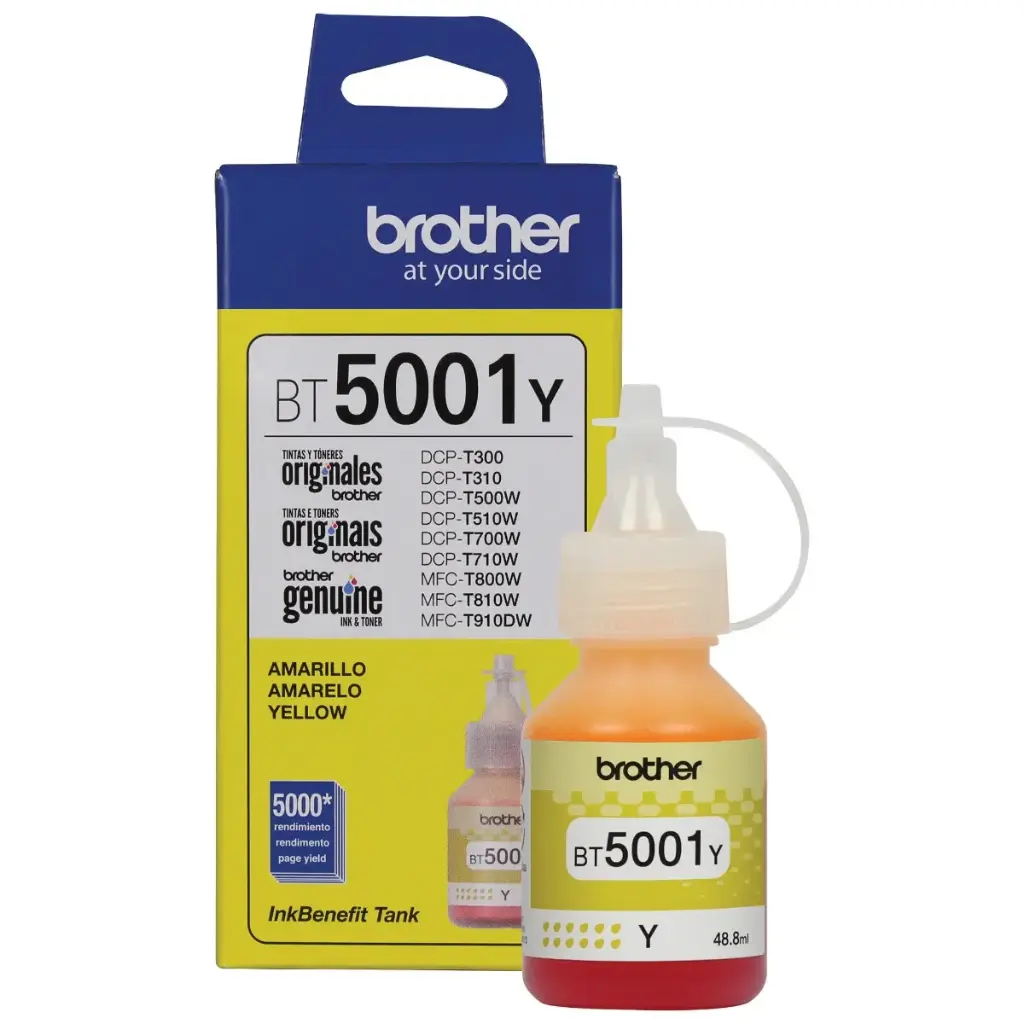 [60270] Brother BT5001Y Tinta Amarillo