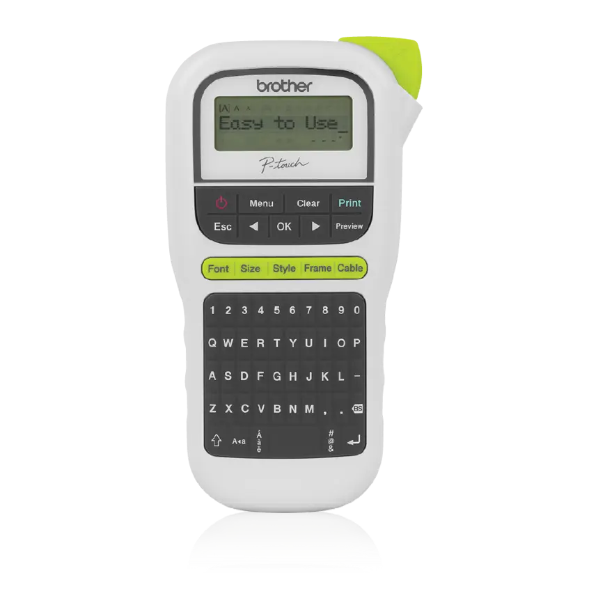 [6148] Brother PTH110 Rotuladora manual (Blanca)